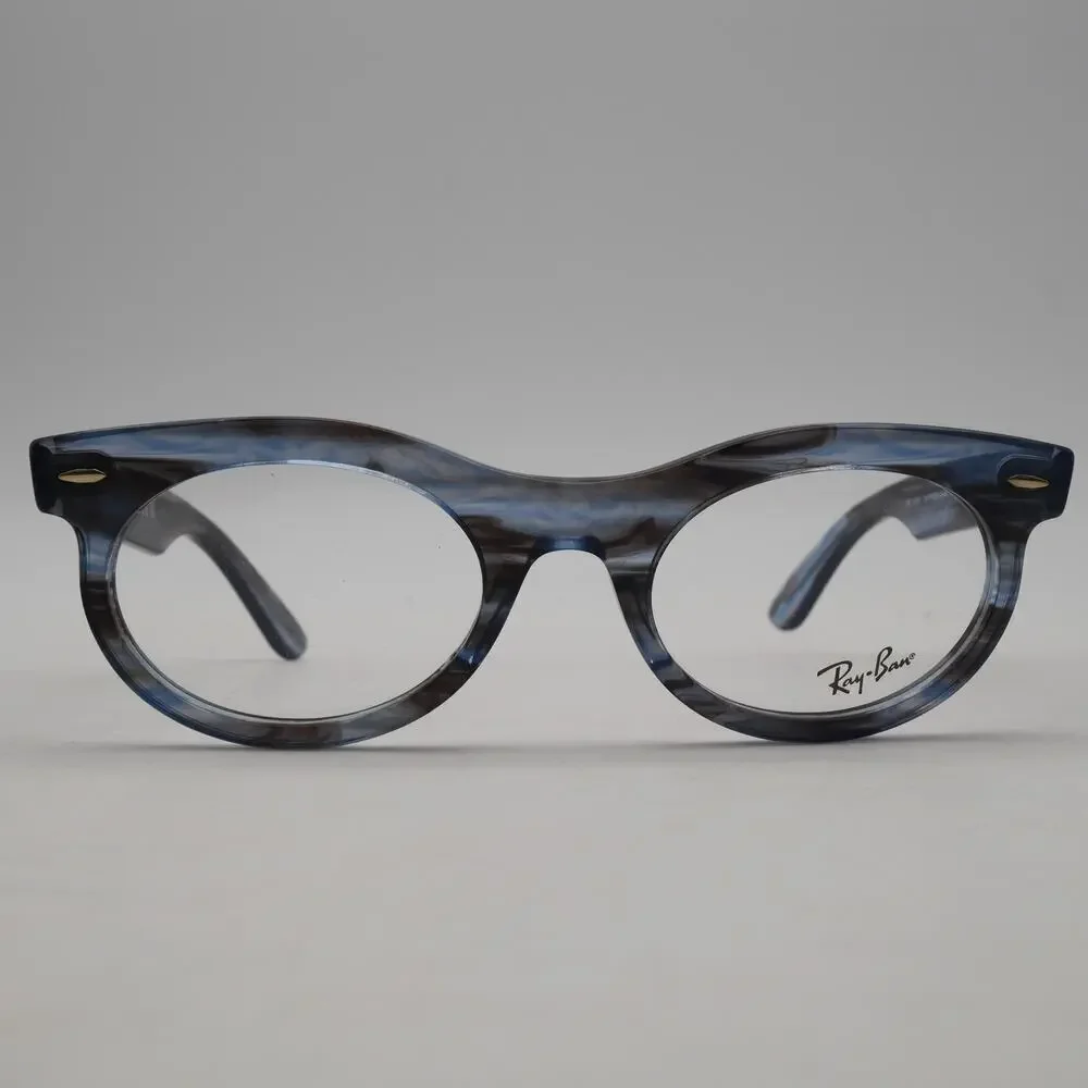 NEW Ray-Ban Wayfarer Oval  Transparent Blue Color Reactive Eyeglasses Frames